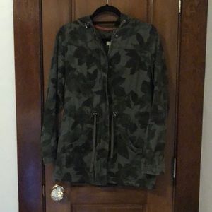 Floral/Army style cargo jacket